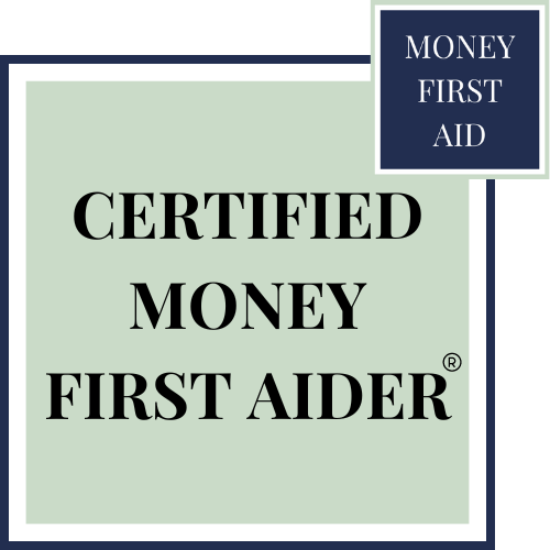 Certified Money First Aider registered badge